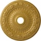 Ekena Millwork Bellona Ceiling Medallion (Canopies up to 3 5/8"), 23 5/8"OD x 3 5/8"ID x 1 1/8"P, Iridescent Gold CM23BEIGS - alternate 1